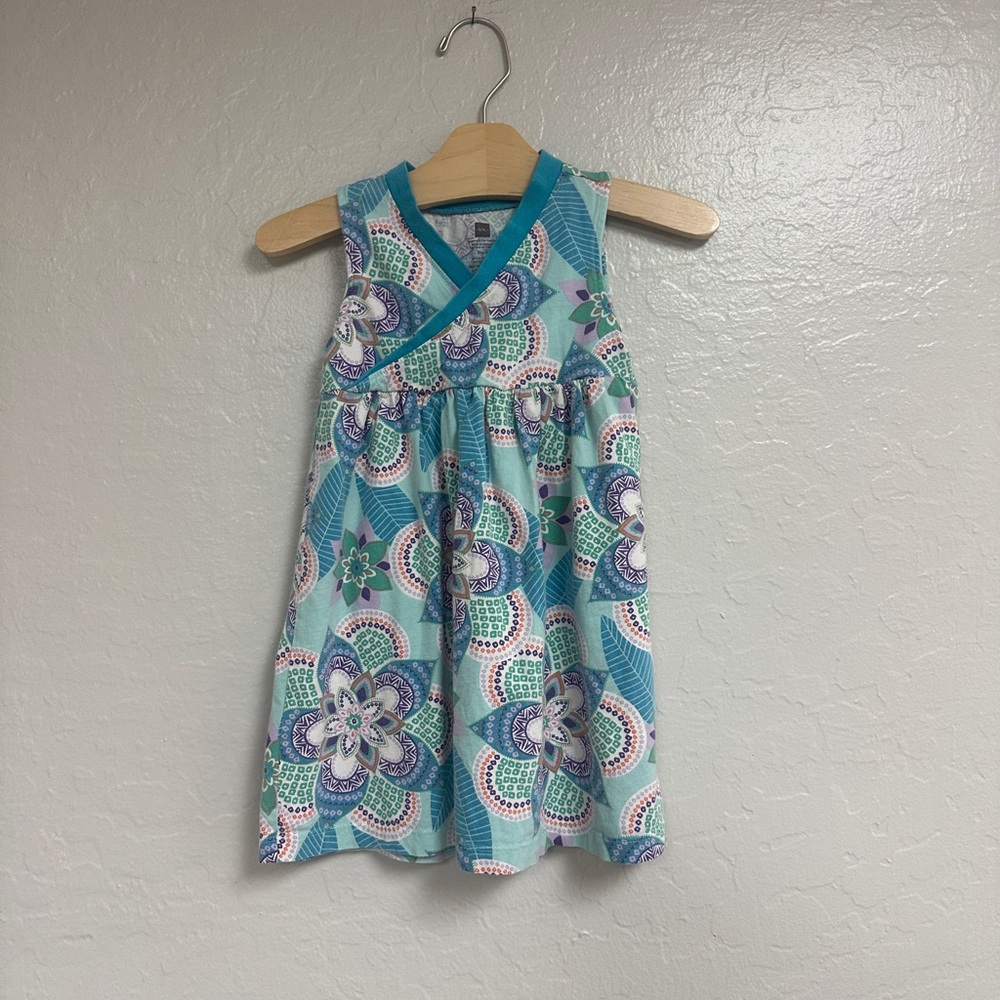 $18 ADD ON tea collection sleeveless wrap dress 4Y Zara Janie and Jack Baby Gap‎